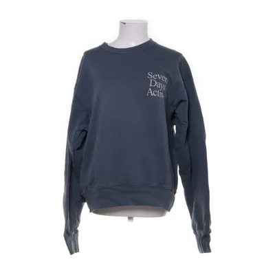 Sweatshirt (Blauw) van 7 Days Active Organisch katoen