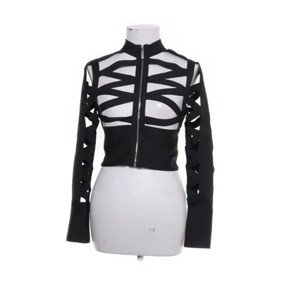 Crop top (Svart) från Fashion Nova Polyester, Elastan