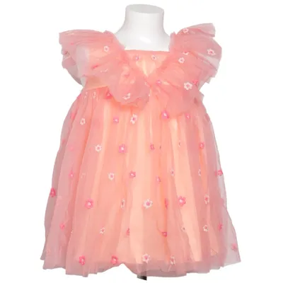 Brudnäbbsklänning (Rosa, Vit) från Next Polyamid, Polyester