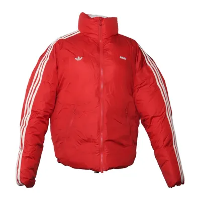 Vinterjacka (Röd) från Adidas Dun, Elastan, Fjädrar, Polyamid, Polyester