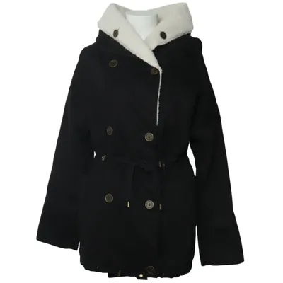 Parka (Sort, Hvid) fra Jeane Blush Bomuld, Polyester