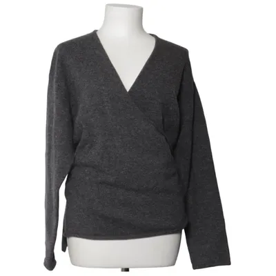 Slå om-cardigan (Grå) fra Massimo Dutti Uld