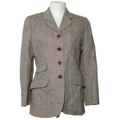 Blazer (Brun) fra El Corte Inglés Viscose, Uld