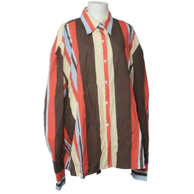 Shirt (Brown, Blue, Orange) from Sndys Cotton, Linen