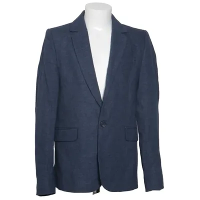 Kavaj (Blå) från H&M Bomull, Linne, Polyester