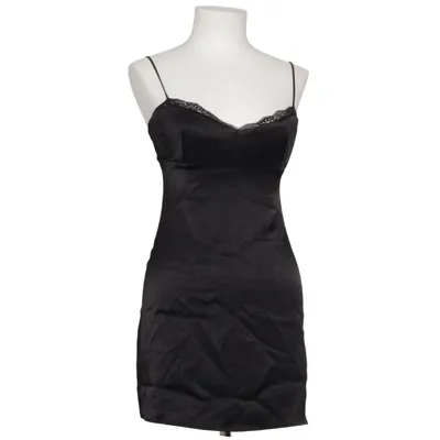 Cocktailklänning (Svart) från Zara Polyester, Viskos