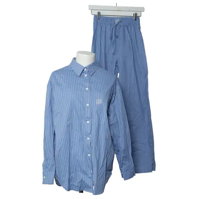 Pyjamas (Blå, Vit) från Beige / Brown Bomull, Elastan, Viskos