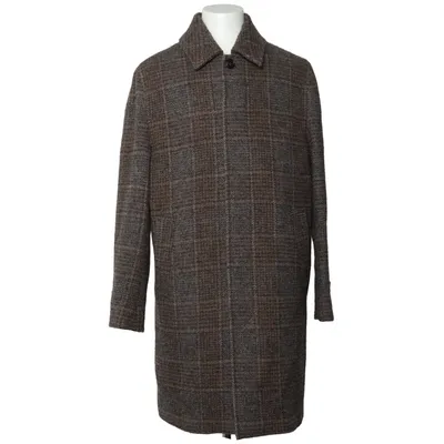 Coat (Brown, Gray) from GANT Acrylic, Polyamide, Polyester, Viscose, Wool