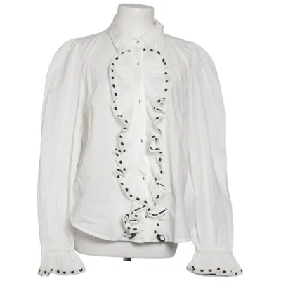 Blus (Vit) från Anthropologie Bomull