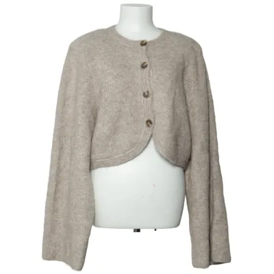 Strickjacke (Beige) von Adoore Acryl, Alpakawolle, Elasthan, Polyamid