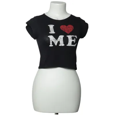 T-shirt (Svart, Flerfärgad) från Divided by H&M Bomull
