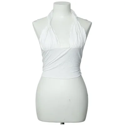 Halter neck top (White) from I.AM.GIA Bamboo, Elastane