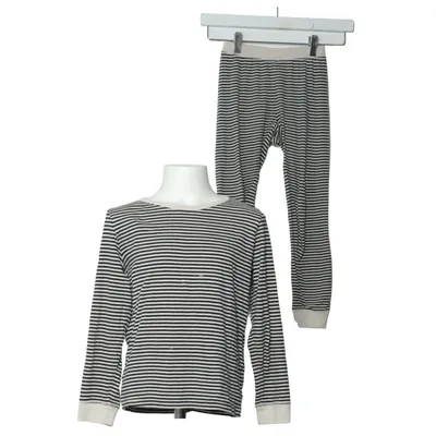 Pyjamasz (Sort, Hvid) fra Arket Bomuld