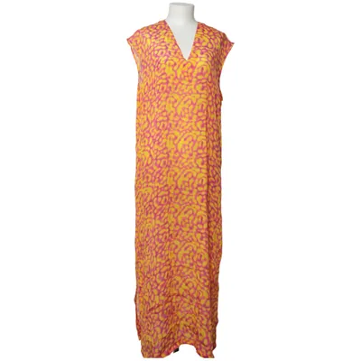 Robe longue (Jaune, Rose, Multicolore) de Peace Heart Joy Soie, Viscose