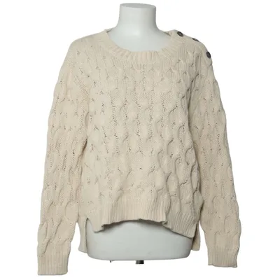 Sweater (Beige) fra Lene Sand Akryl, Bomuld