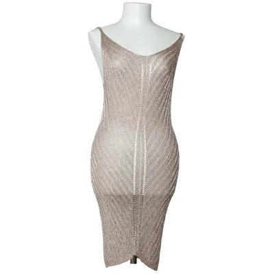 Klänning (Guldfärgad) från Leana Polyester