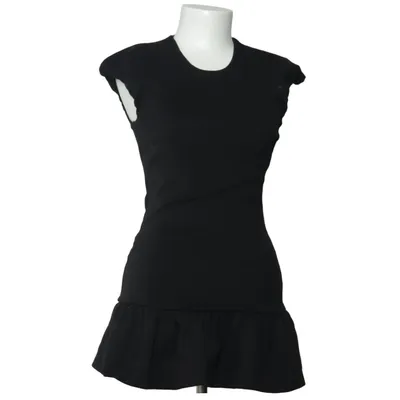 Dress (Black) from Zara Cotton, Elastane, Polyester
