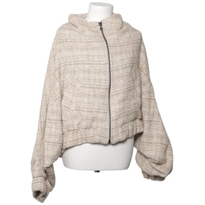 Jacka (Beige) från Rabens Saloner Acetat, Akryl, Bomull, Polyester, Viskos, Ull