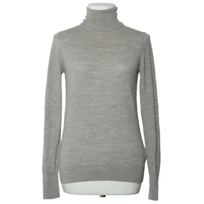 Rollkragenpullover (Grau) von Uniqlo Wolle