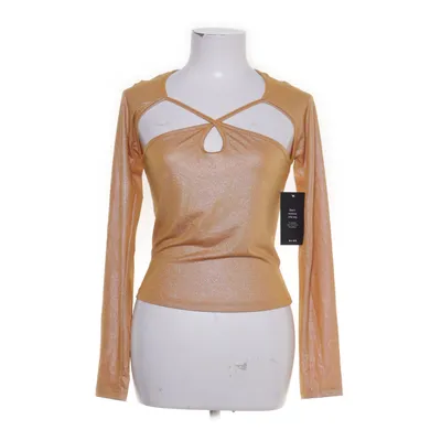 Top (Orange) fra NA-KD Elastan, Polyester