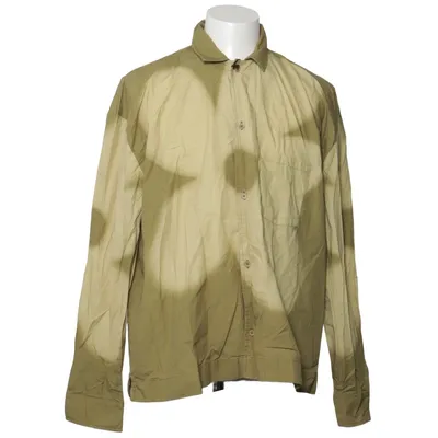 Shirt (Green, Beige) from Damson Madder Organic cotton