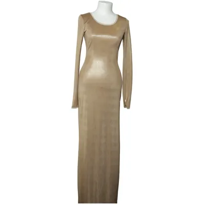 Robe longue (Or) de Bcbgmaxazria