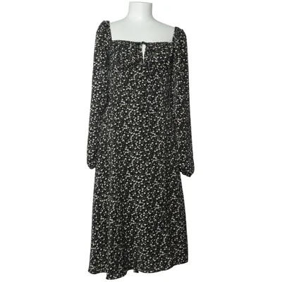 Klänning (Svart, Flerfärgad) från Adoore Polyester