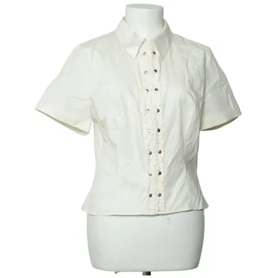 Short sleeve shirt (White) from Zara Cotton