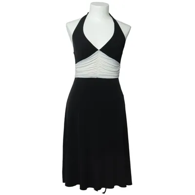 Halterneck dress (Black, White) from A.Byer