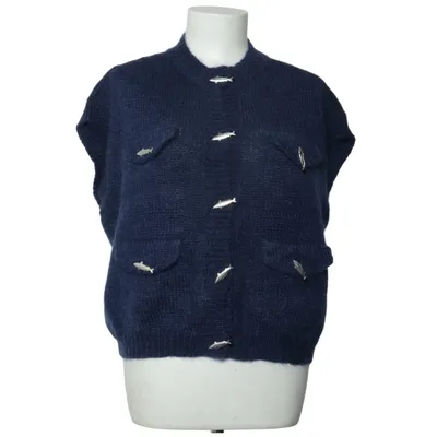 Weste (Blau) von Shrimps Merinowolle, Mohair, Polyamid, Recyceltes Polyester
