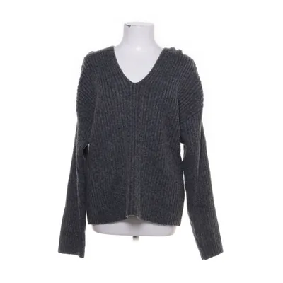 Huvtröja (Grå) från Monki Polyester, Ull