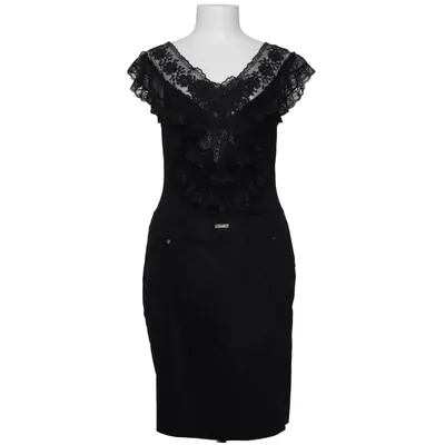 Dress (Black) from Lasagrada Cotton, Elastane, Lyocell, Polyester