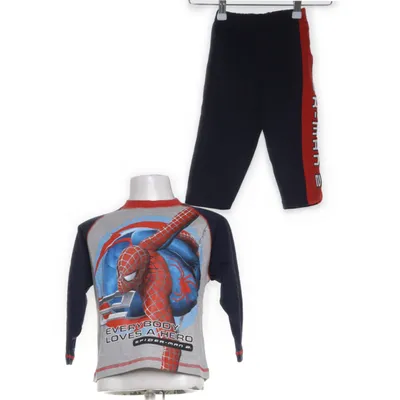 Set (Blue, Gray, Red) from Spiderman Cotton, Polyester