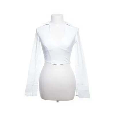 Crop top (Wit) van Divided by H&M Polyamide, Viscose, Elastaan