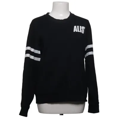 Sweatshirt (Sort, Hvid) fra Alis Bomuld