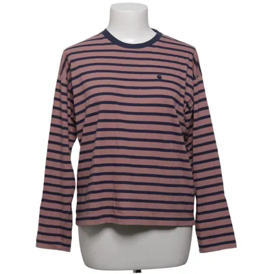 Langærmet t-shirt (Blå, Pink) fra Carhartt WIP Økologisk bomuld