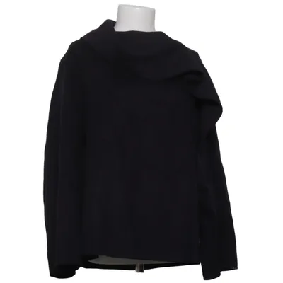 Coat (Blue) from COS Viscose, Wool, Lyocell