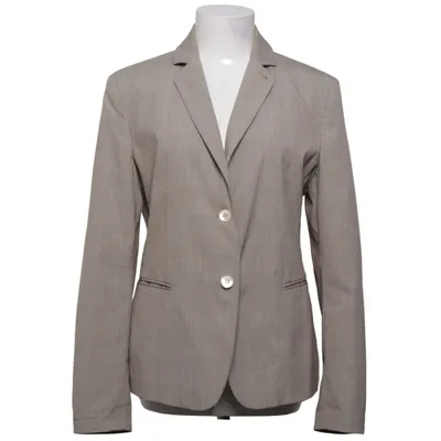 Blazer (Beige) de Daks Acétate, Coton, Élasthane, Polyester, Viscose