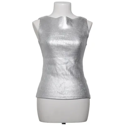 Débardeur (Annie Silver Boatneck Top) de Weekday Élasthane, Coton