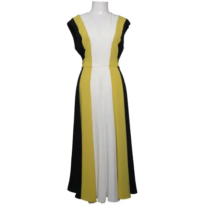 Maxi dress (Black, Yellow, White) from Hobbs Polyester