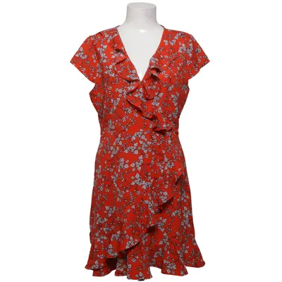 Wrap dress (Red, White) from Stella Morgan Polyester