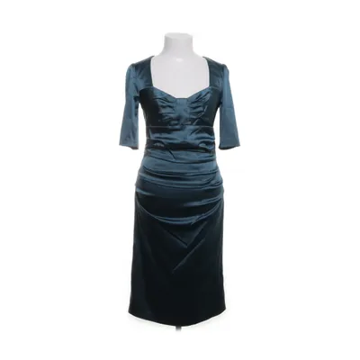 Avondjurk (Petrol) van Maggy Boutique Acetaat, Nylon, Polyester