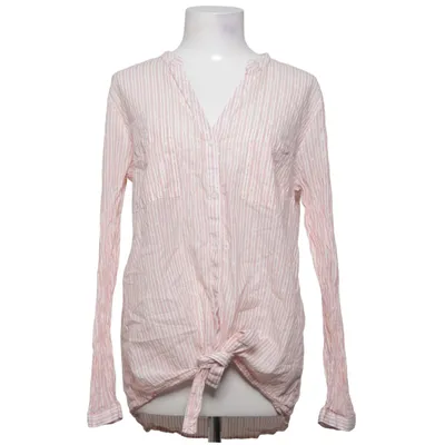 Blus (Rosa, Vit) från Bodyflirt Bomull, Metallfiber