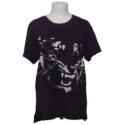 T-shirt (Lila) van Lanvin x H&M Katoen