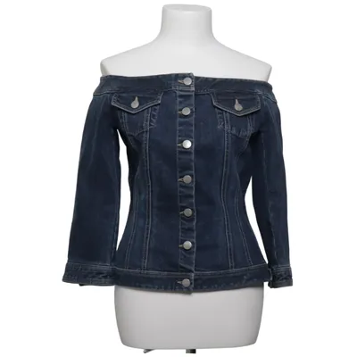 Denim jacket (Blue) from Comma Cotton, Elastane