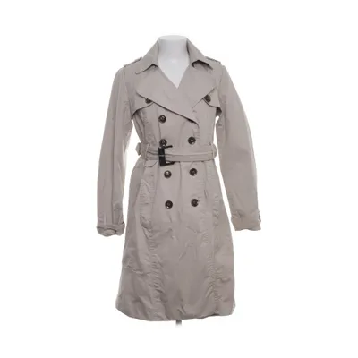 Trench coat (Gray) from Mango Suit Cotton, Polyester