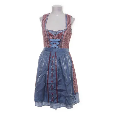 Dirndl (Blå, Rød, Hvid) fra Spieth & Wensky Acetat, Bomuld, Elastan, Polyester