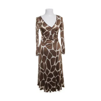 Wrap dress (Brown) from Moschino Cheap and Chic