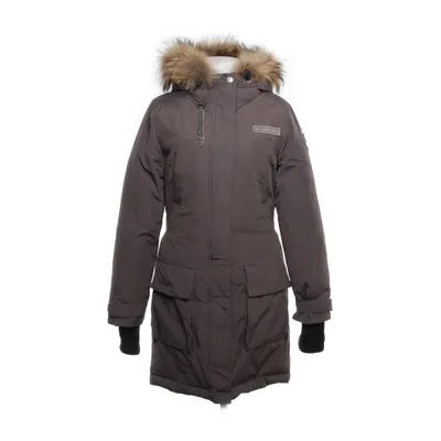 Donsjas (Grijs) van Lexington Polyamide, Katoen, Polyester, Dons, Bont