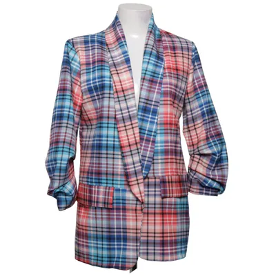 Kavaj (Blå, Rosa, Flerfärgad) från Pronto Moda Polyester